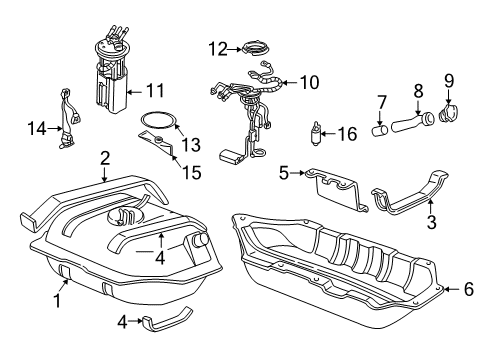 2000 GMC Jimmy Senders Diagram
