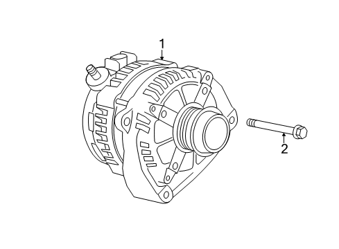 2017 Chevy Corvette Alternator Diagram 2 - Thumbnail