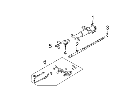1999 GMC C3500 Housing & Components Diagram