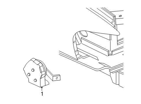 2005 Pontiac Montana Horn Diagram 2 - Thumbnail