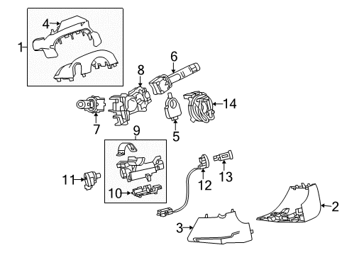 2011 Chevy Camaro Back-Up Switch Diagram for 92195065