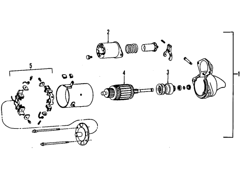 1989 GMC S15 Jimmy Starter Diagram