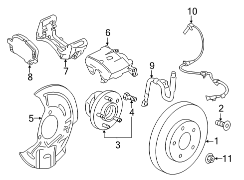 2022 Chevy Equinox Front Brakes Diagram