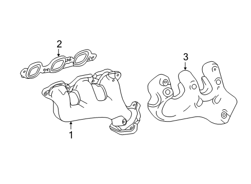 2017 Chevy Silverado 1500 Exhaust Manifold Diagram 1 - Thumbnail