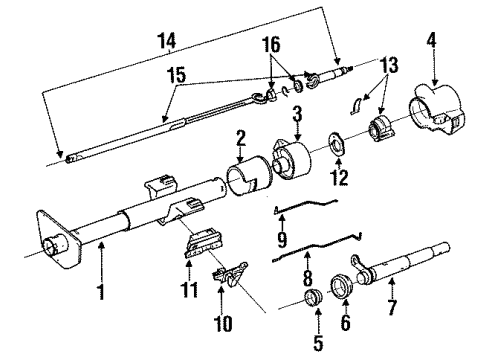 1995 Chevy Impala Ignition Lock Diagram