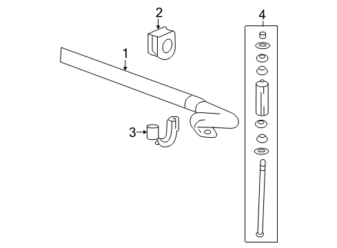 2020 GMC Yukon XL Front Suspension, Control Arm Diagram 3 - Thumbnail