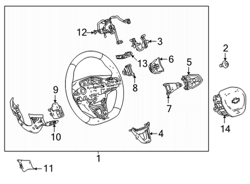 2023 Chevy Bolt EUV Intermediate Shaft Diagram for 42781337