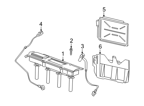 2000 Saturn LS1 Ignition System Diagram