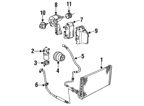 1990 GMC S15 Jimmy Air Conditioner Diagram