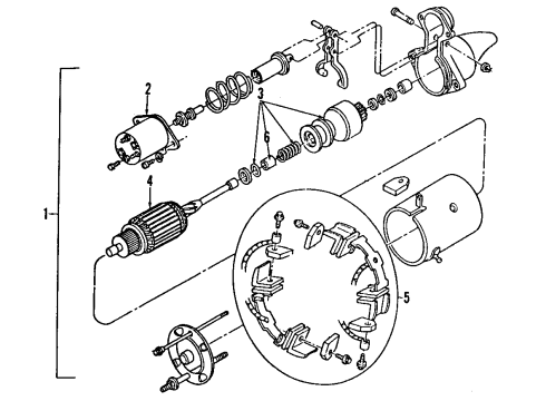 1993 Chevy Lumina APV Starter Diagram