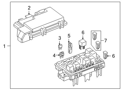 2008 Chevy Uplander Air Conditioner Diagram 4 - Thumbnail
