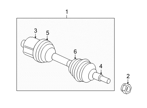 2017 Chevy Equinox Front Axle Diagram