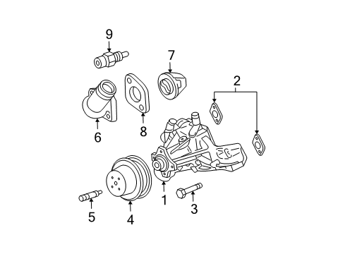 2003 GMC Sonoma Powertrain Control Diagram 2 - Thumbnail