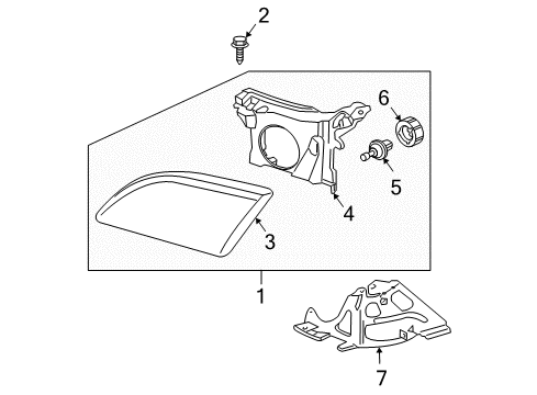 2000 Chevy Cavalier Bulbs Diagram