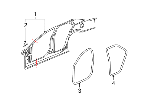 2005 Cadillac STS Uniside Diagram