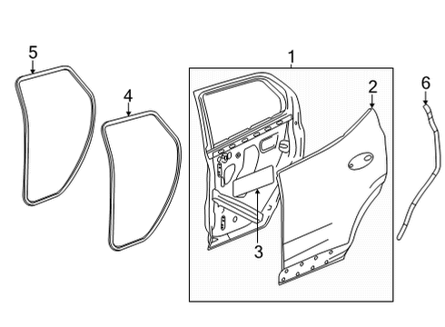 2022 Buick Encore GX Door & Components Diagram 2 - Thumbnail