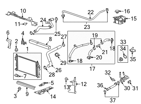 2012 Buick LaCrosse Knock Sensor Diagram for 12729597