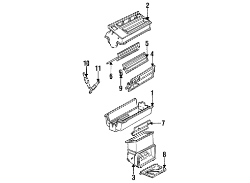 1999 GMC Yukon Air Distribution System Diagram