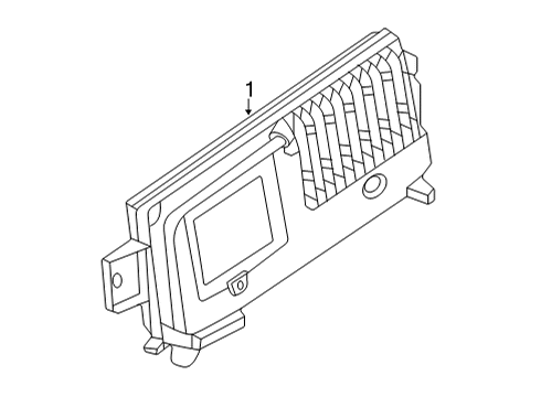 2023 GMC Hummer EV Pickup Electrical Components Diagram 1 - Thumbnail