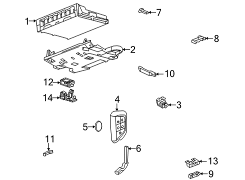2022 Cadillac CT5 Controls - Instruments & Gauges Diagram