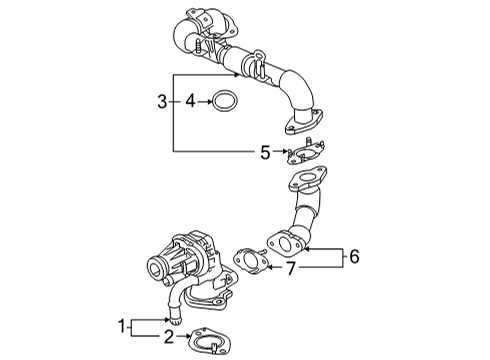 2022 Chevy Suburban EGR System, Emission Diagram 1 - Thumbnail