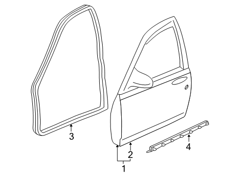 2005 Chevy Impala Front Door Diagram
