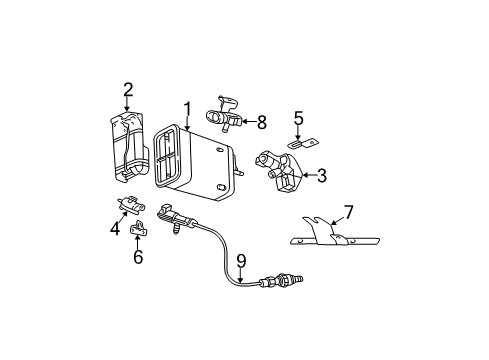 2003 Oldsmobile Alero Powertrain Control Diagram 5 - Thumbnail