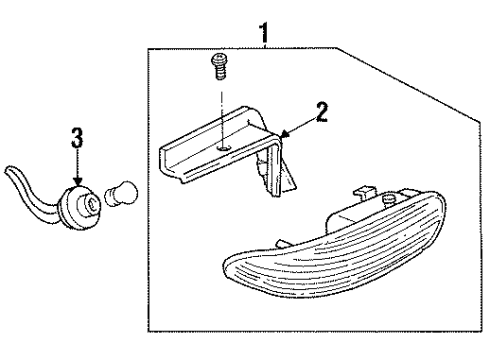 1994 Buick Skylark Tail Lamps Diagram
