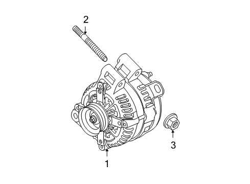 2012 GMC Acadia Alternator Diagram