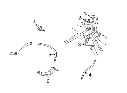 1998 Chevy Venture Control Module Diagram for 25317072
