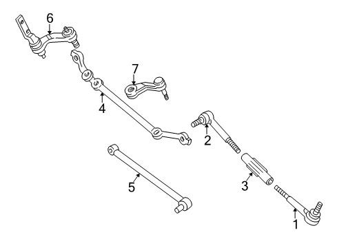 2002 Chevy Express 2500 P/S Pump & Hoses, Steering Gear & Linkage Diagram 2 - Thumbnail