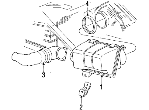 1990 Buick Century Air Intake Diagram 2 - Thumbnail
