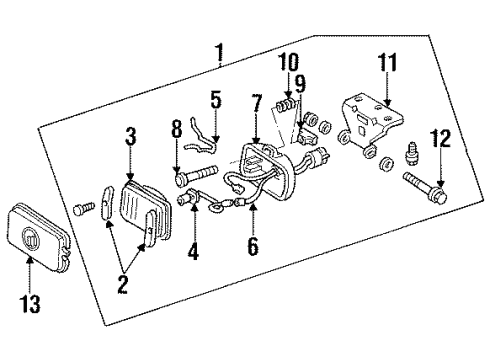 1988 Buick Regal Fog Lamps Diagram