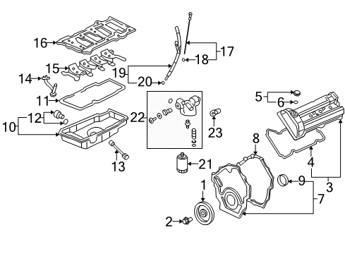 2011 Cadillac DTS Senders Diagram