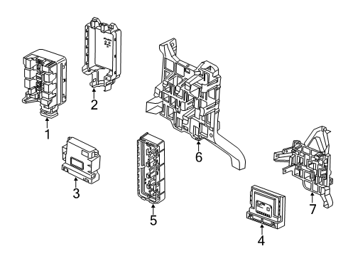 2019 Chevy Silverado 1500 Controls - Instruments & Gauges Diagram