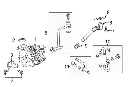 2017 Chevy Express 2500 Turbocharger Diagram