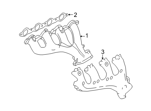 2012 Cadillac Escalade ESV Exhaust Manifold Diagram