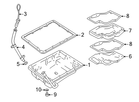 2003 Chevy Tracker Filter Diagram for 91172478