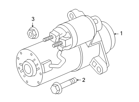 2010 Hummer H3T Starter Diagram
