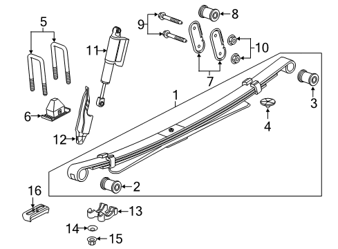 2020 Chevy Colorado Boot Diagram for 84168998