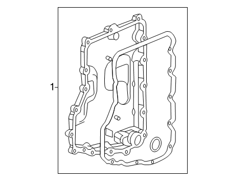 2017 Chevy Volt Transaxle Parts Diagram