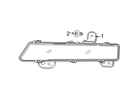 2017 Chevy SS Daytime Running Lamps Diagram