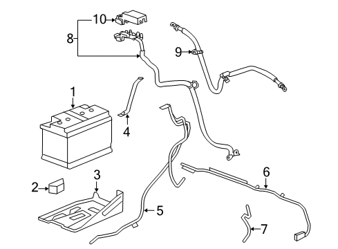 2013 Chevy Silverado 2500 HD Battery Diagram 2 - Thumbnail