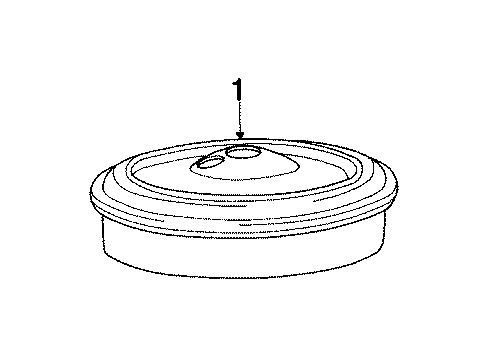 1985 Buick Electra Air Inlet Diagram 3 - Thumbnail