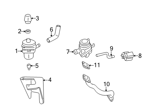 2000 Pontiac Bonneville Secondary Air Injection System Diagram
