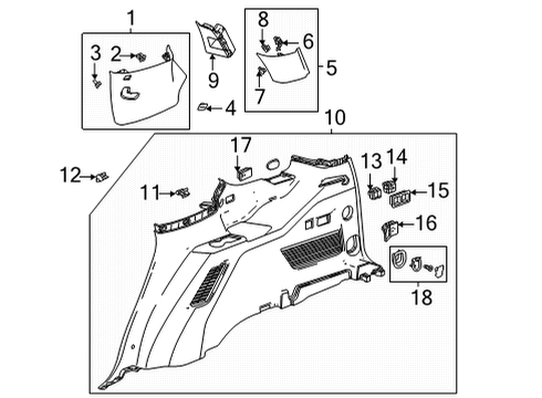 2022 GMC Yukon Power Seats Diagram 3 - Thumbnail