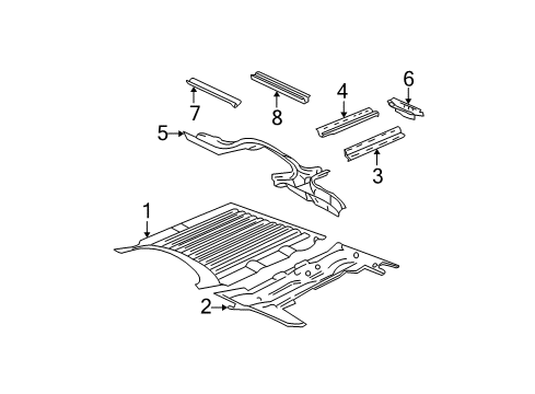 2017 Chevy Express 2500 Floor Diagram