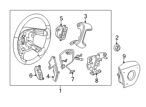 2014 Chevy Silverado 2500 HD Cruise Control System Diagram