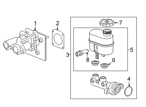 2019 Chevy Silverado 2500 HD Hydraulic System Diagram 2 - Thumbnail