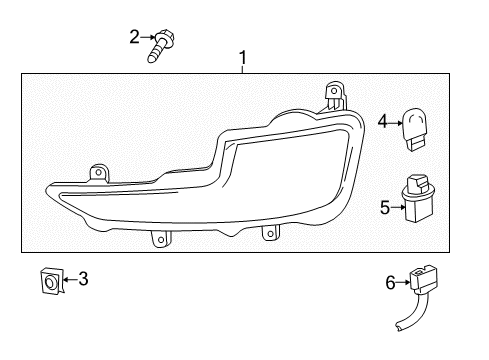2012 Chevy Volt Signal Lamps Diagram